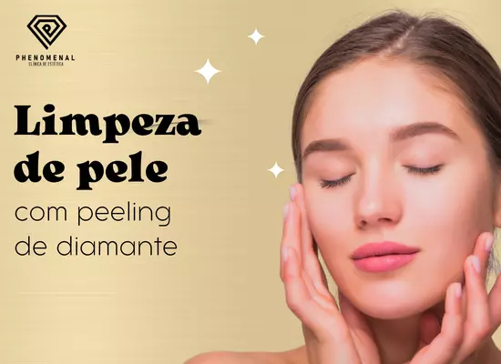 Limpeza de Pele com Peeling de Diamante